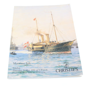 Christies Maritime Sale Catalogue, 1991