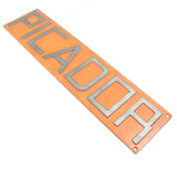 Picador Sign - 17 3/4" x 4 1/4" Picador Sign - 17 3/4" x 4 1/4"