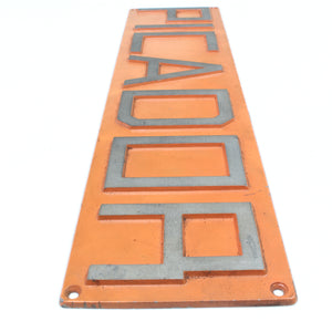 Image Title Picador Sign - 17 3/4" x 4 1/4"