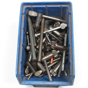 Image Title Tub Of 30x Various Old Chuck Keys