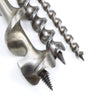 3x Old Stanley Twist Auger Drill Bits - 4/16 3x Old Stanley Twist Auger Drill Bits - 4/16", 8/16", 16/16"