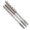 3x Old Stanley 'Russell Jennings' Twist Auger Drill Bits - 6/16 3x Old Stanley 'Russell Jennings' Twist Auger Drill Bits - 6/16", 8/16", 11/16"