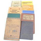 9x Old Machinery Books - Transmission, Woodwork Machinery... 9x Old Machinery Books - Transmission, Woodwork Machinery...