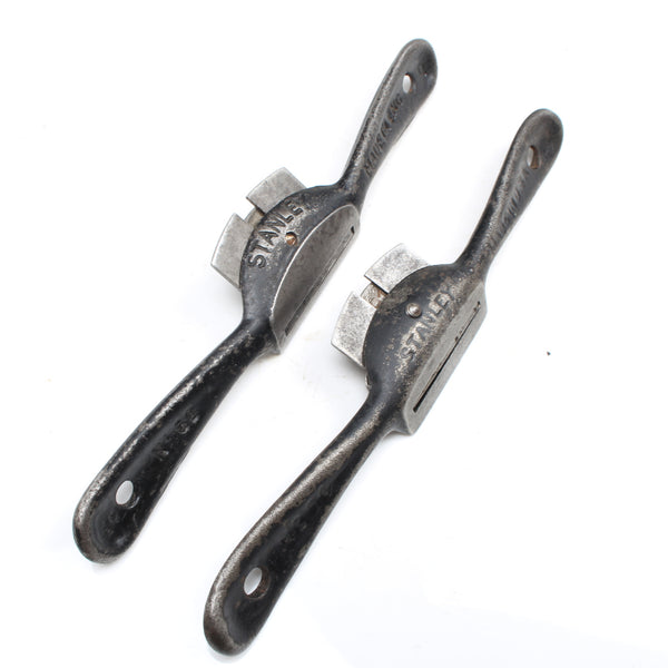 Stanley Spokeshaves Round & Flat No. 63 & 64 OldTools.co.uk