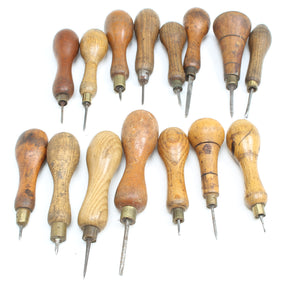 Collection Of Old Awls / Bradawls