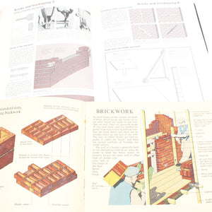 Image Title 5x Old Building Construction Books