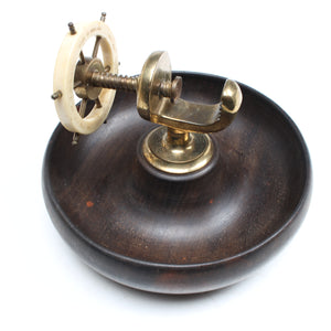 Image Title Old Ships Wheel Nutcracker – 7 inch