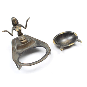 Image Title Vintage Desk Tidy / Jewellery Trinket Display