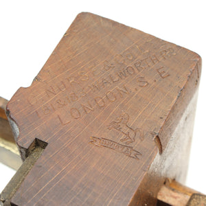 Image Title Old Nurse Wooden Plough Plane + 7 Cutters (Beech)