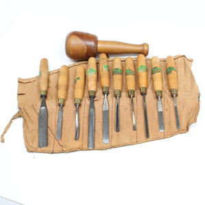 Image Title Henry Taylor Wood Carving Tools Set - ENGLAND, WALES, SCOTLAND ONLY