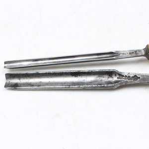 Image Title 2x Ward Outcannel Firmer Gouges - 1/4", 1/2" (Beech)