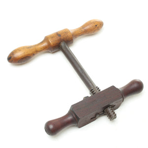 Old Wooden Screwbox and Tap (Ash, Mahogany)