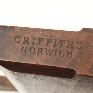 Griffiths (Norwich) Wooden Side Rebate Plane (Beech)