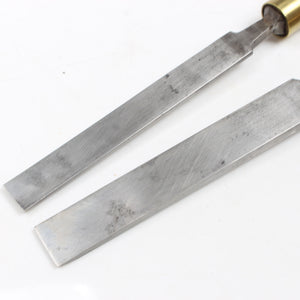 Image Title 2x Old Marples Chisels (Boxwood)