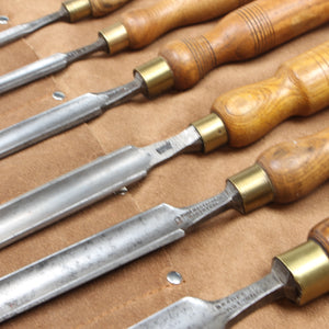 Image Title 6x Outcannel Firmer Gouges Set (Ash)