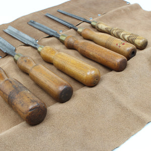 Image Title 6x Outcannel Firmer Gouges Set (Ash)
