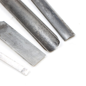 Image Title 4x Old Marples Gouges / Chisels (Boxwood)