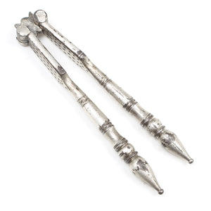 Image Title Old Reversible Finial End Nutcrackers