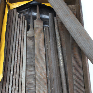 Image Title Collection Of Large Old Files / Rasps For Metal Art / Knife Making / Tool Making