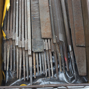 Image Title Collection Of Large Old Files / Rasps For Metal Art / Knife Making / Tool Making