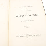 Oblique Arches Book C.1847 Oblique Arches Book C.1847 - OldTools.co.uk