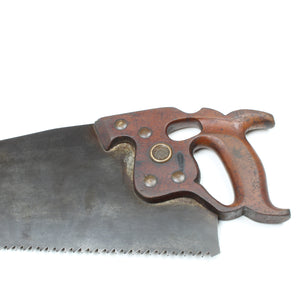 Disston Philadelphia D8 Thumb-hole Rip Saw - 26” - 4tpi (Apple)