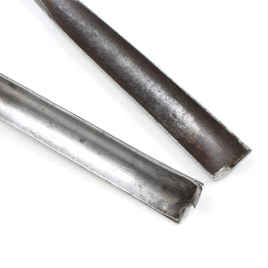 Image Title Old Drill Handle & 2x Long Auger Bits (Ash)