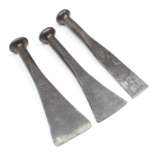 3x Old Ward Caulking Irons / Tools