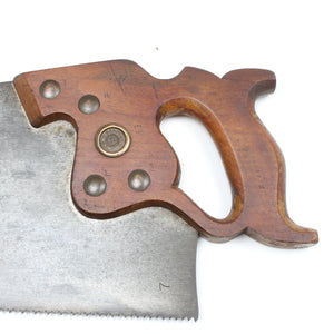 Image Title Old Disston Hand Saw – 26”- 7tpi (Apple)