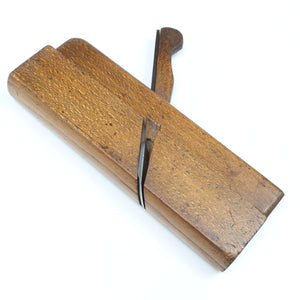 Old Wooden Skew Mouth Round Plane - 32mm (Beech)