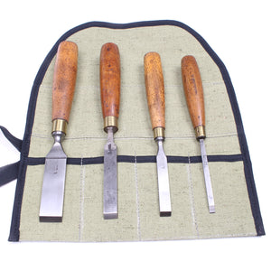 4-Piece Sorby Woodwork Chisel Set (Beech)