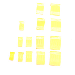 Yellow Footprint Chisel Edge Guards / Chisel Caps