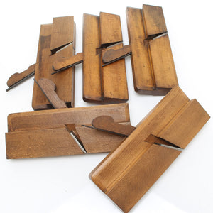 5x Gleave Hollow and Round Planes (Beech)