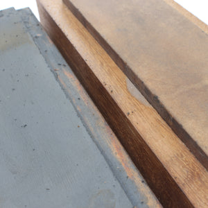 2x Boxed Sharpening Stones - Medium-Fine (Beech, Pine)