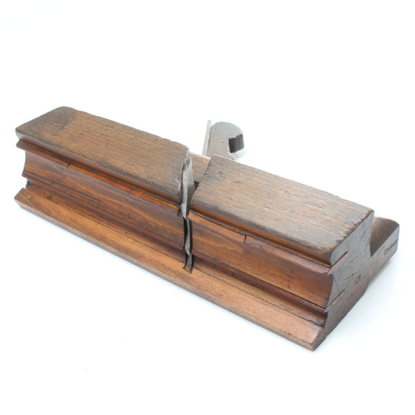 Old Stewart Wooden Moulding Plane (Beech) OldTools.co.uk