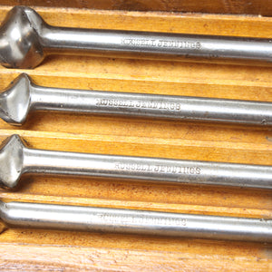 SOLD - 3-Tier Wooden Boxed Russell Jennings Drill Bits Set (Beech)