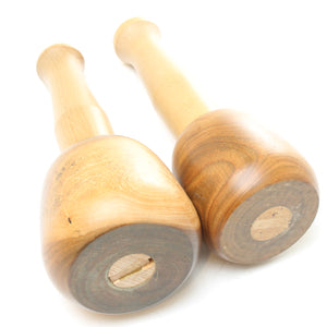 SOLD - 2x Lignum Wood Carving Mallets