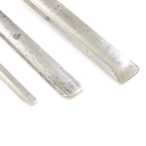 Image Title 3x Old Marples Firmer Gouges (Boxwood)