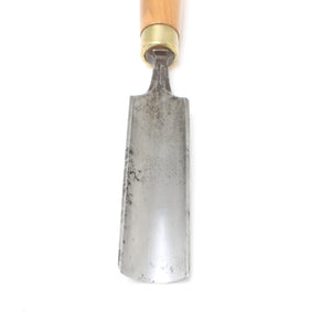 Image Title Old Wide Marples Outcannel Gouge - 36mm (Beech)