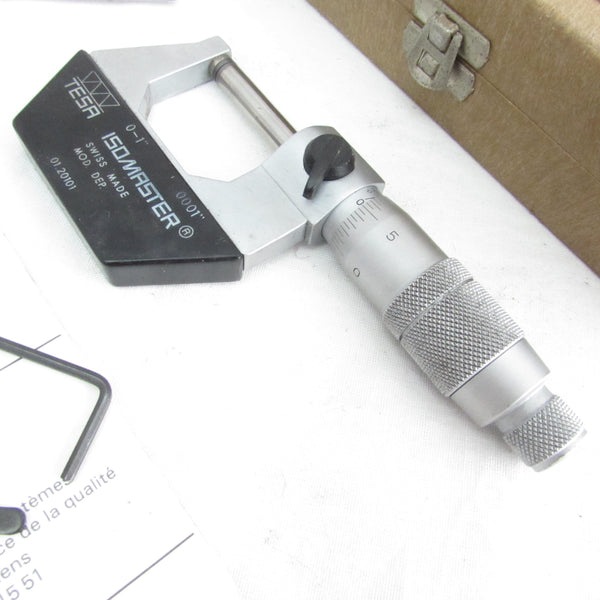 Tesa Micrometer Isomaster 0 1