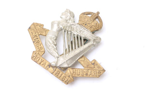 SOLD - 8th Kings Royal Irish Hussars Cap Badge
