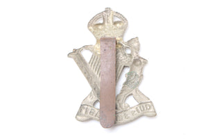 Quis Separabit Irish Rifles Cap Badge