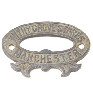 Old Withy Grove Stores, Manchester Sign