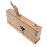 Old Wooden Moving Rebate Plane (Beech)