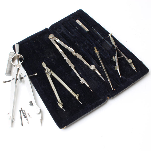 Drawing Instrument Collection OldTools.co.uk