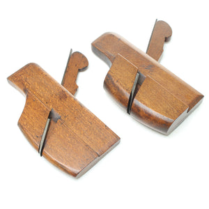 2x Small Round Compass Planes (Beech)
