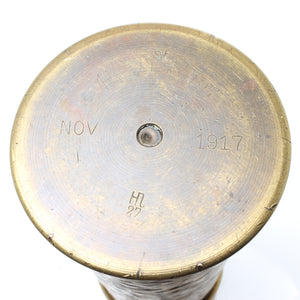 Image Title SOLD - Old WWI Decorative Trench Art - Nov 1917