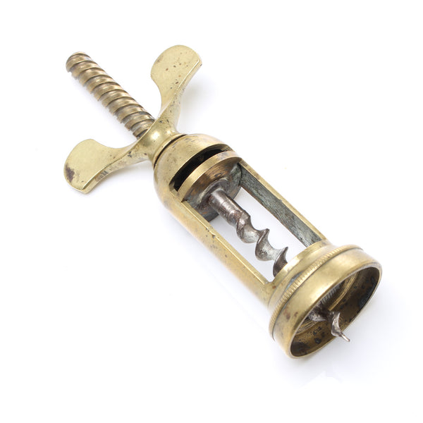 SOLD - Antique Brass Corkscrew –