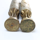 SOLD - Pair Of World War Decorative Trench Art Shells SOLD - Pair Of World War Decorative Trench Art Shells