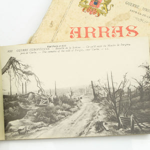 Image Title WW1 Postcard Booklets - Verdun | Somme | Arras - OldTools.co.uk